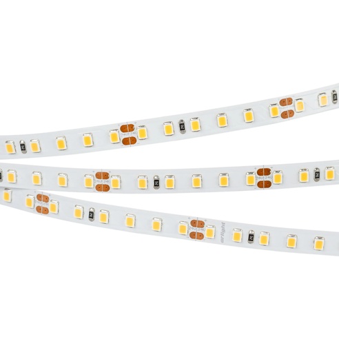 Лента светодиодная RT 2-5000 24V SUN Warm3000 2x (2835, 120 LED/m, LUX) (Arlight, 14.4 Вт/м, IP20)