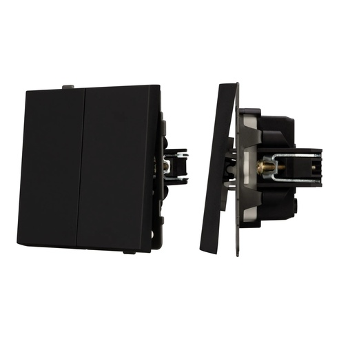 Механизм выключателя управления шторами SWT-TENDO-MKR2-SFPL-BK (230V, 10A) (Arlight, -)