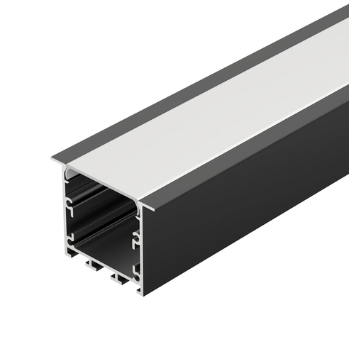 Профиль LINIA49-F-M-2000 BLACK (Arlight, Алюминий)