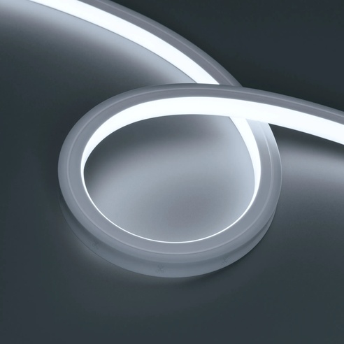 Лента герметичная NOVA-TOP-PU-A120-16x15mm 24V White7200 (10 W/m, IP68, 1m, wire x1) (Arlight, Полиуретан)