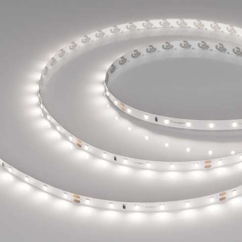 Лента светодиодная UL-A60-8mm 24V Day5000 (4.8 W/m, IP20, 5m) (Arlight, 7 лет)