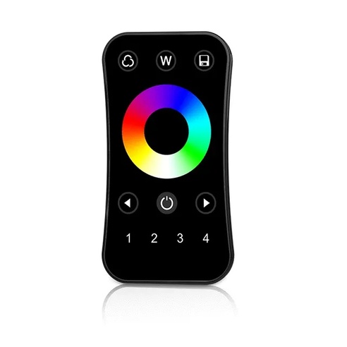 INTELLIGENT ARLIGHT Пульт SMART-801-52-4G-1SC-RGBW Black (3V, 2.4G) (IARL, IP20 Пластик, 5 лет)