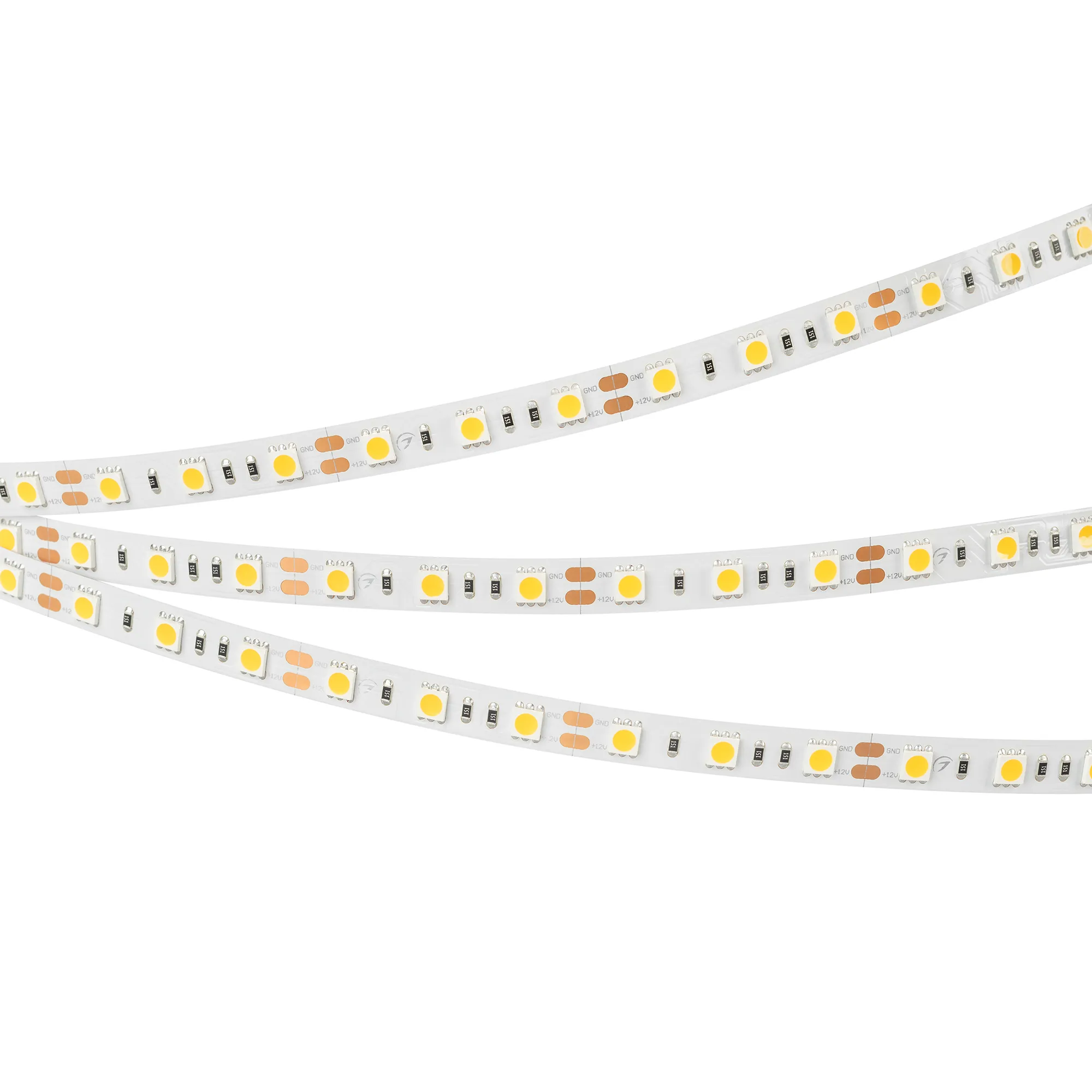 Лента светодиодная RT-B60-10mm 12V White6000 (14.4 W/m, IP20, 5060, 5m) (Arlight, 14.4 Вт/м, IP20) - изображение товара