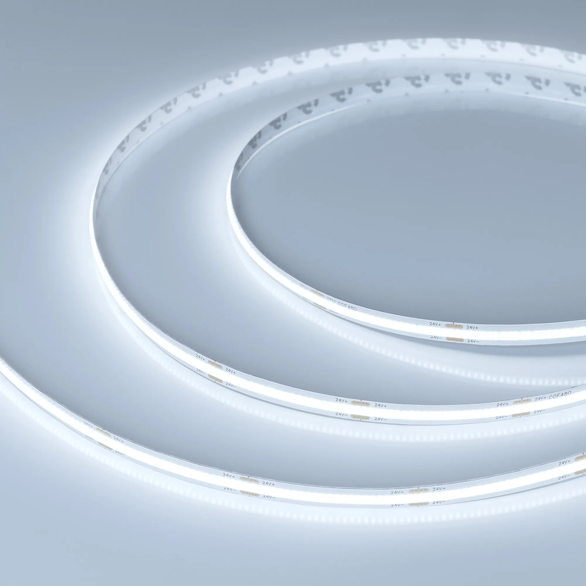 Лента светодиодная COB-X480-8mm 24V White6000 (10 W/m, IP20, 20m PRO REEL) (Arlight, -) - изображение товара