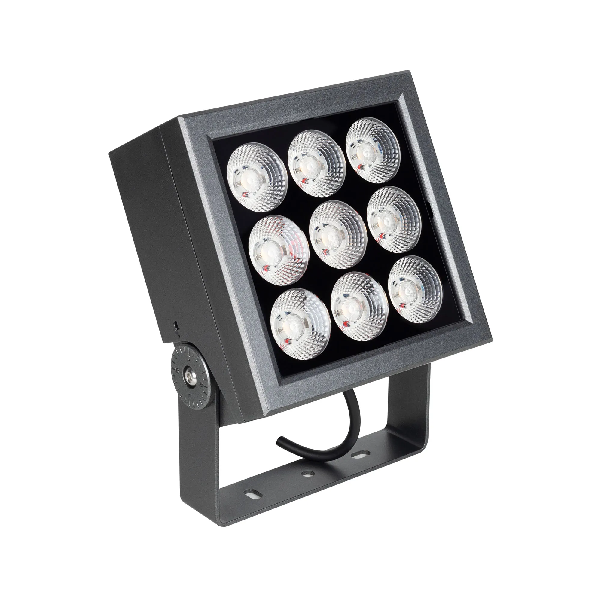 Светильник ALT-BLOCK-S185x185-36W Warm3000 (GR, 3 deg, 230V) (Arlight, IP66 Металл, 3 года)