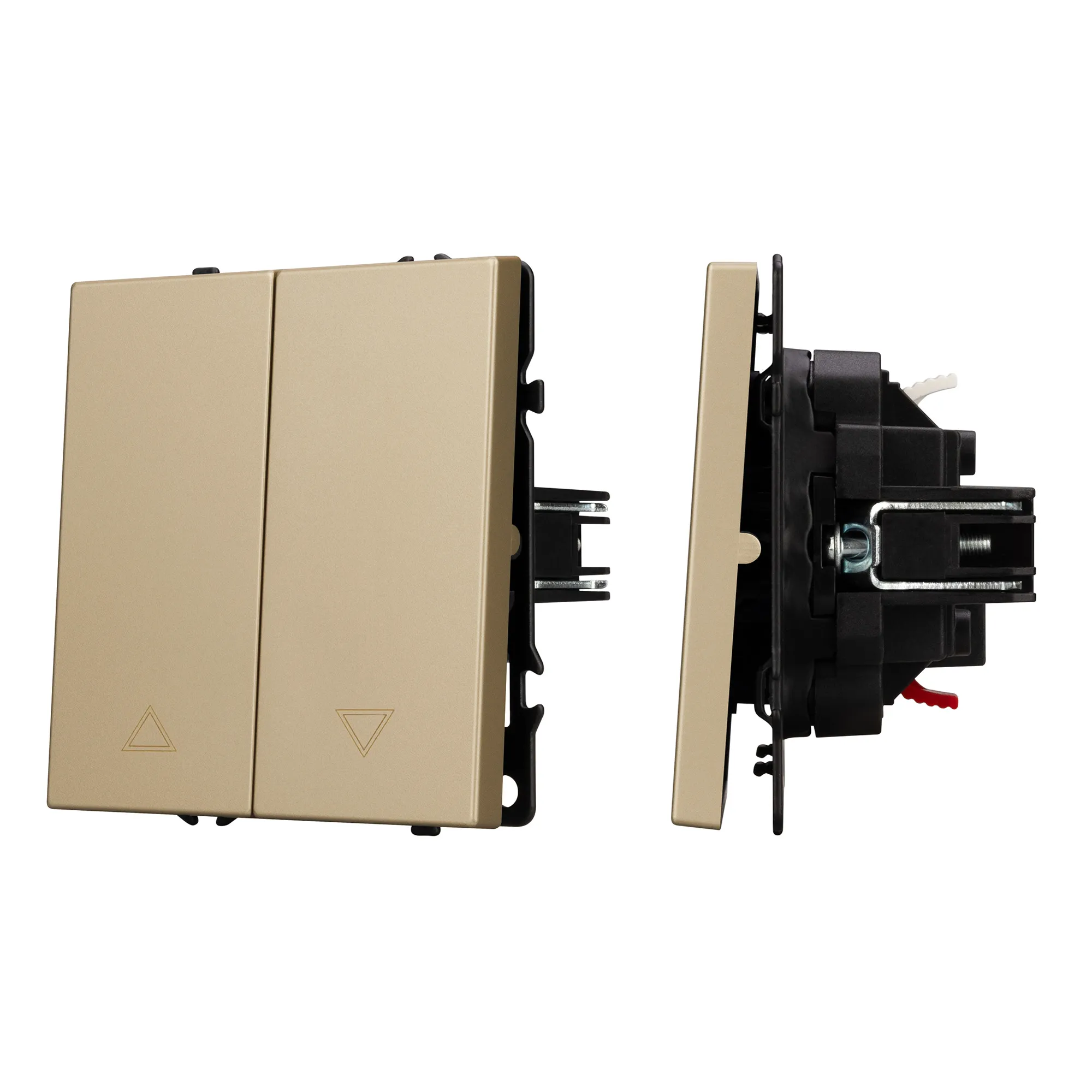 Механизм выключателя управления шторами SWT-NOBE-MKR2-SFPL-GD (230V, 10A) (Arlight, -) - изображение товара