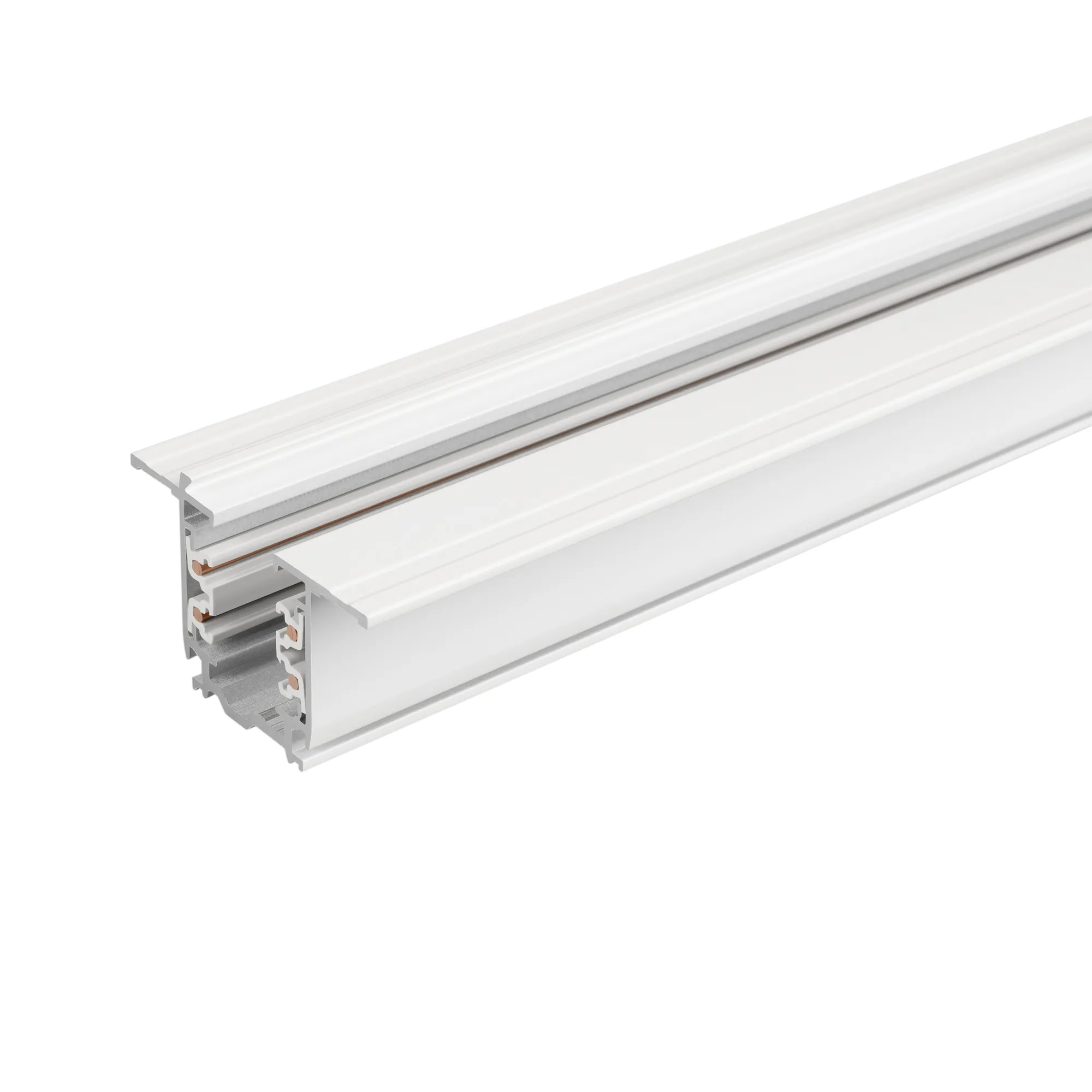 Трек встраиваемый LGD-4TR-TRACK-F-1000-WH-M (D) (Arlight, IP20 Металл, 3 года)