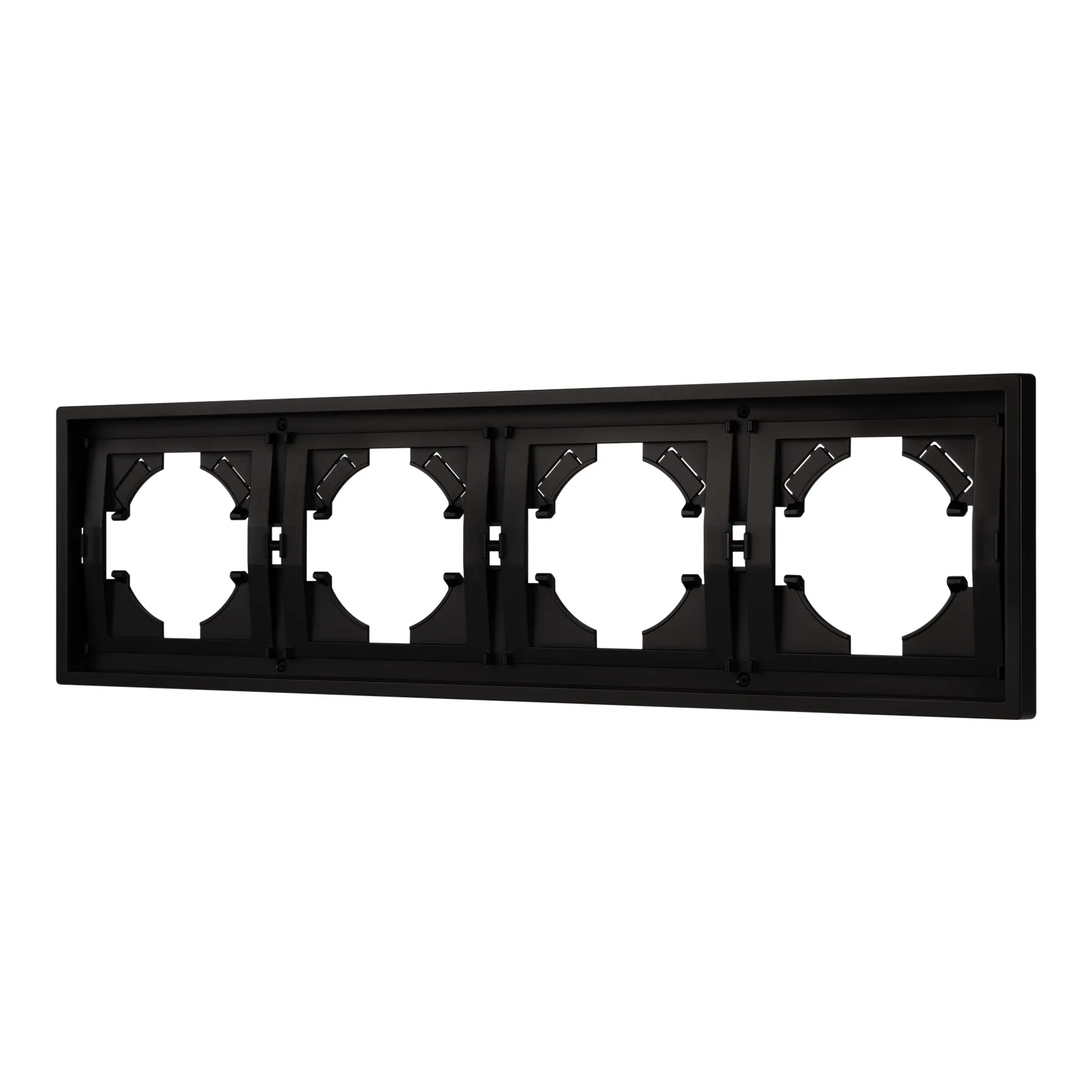 Рамка пластиковая FRM-TENDO-PL-4-BK (Arlight, -)