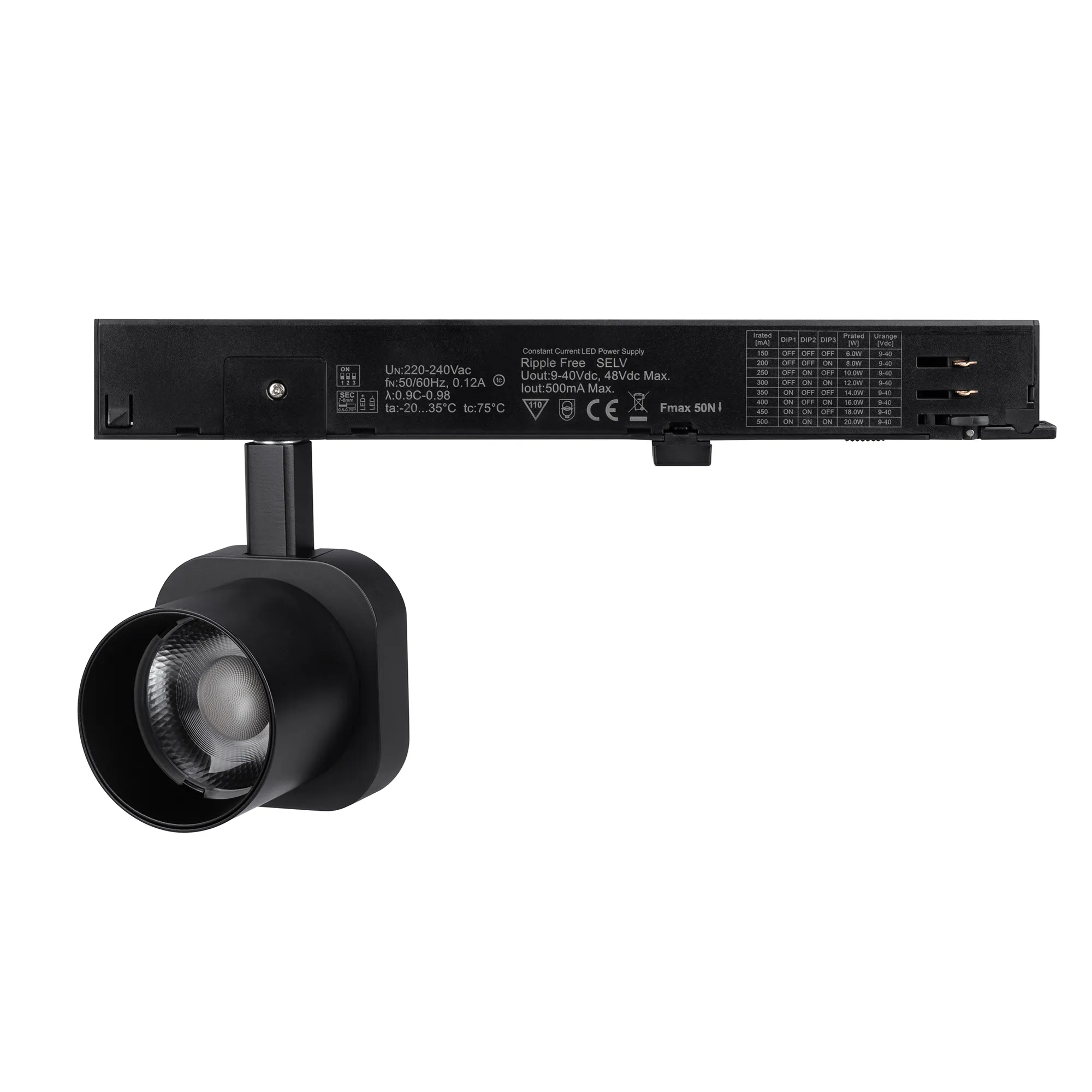Светильник LGD-DIAFILM-4TR-R60-10W Warm2700 (BK, 60 deg, 230V) (Arlight, IP20 Металл, 5 лет)